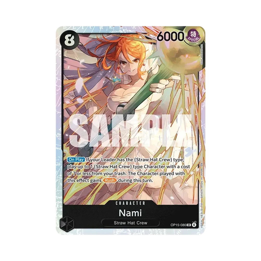 Nami SR [OP15-086][EN](Booster Pack "ADVENTURE ON KAMI’S ISLAND")