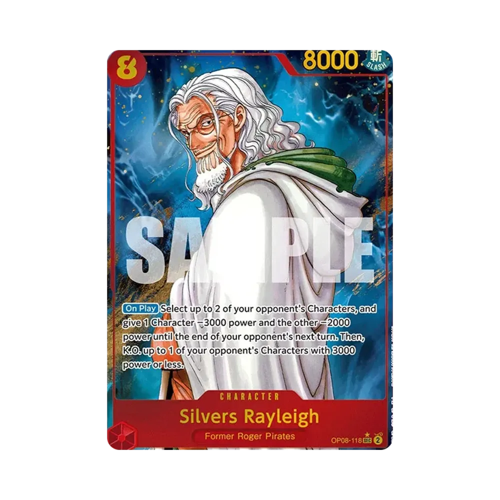 Silvers Rayleigh SEC-P [OP08-118] [EN](Booster Pack "Two Legends")