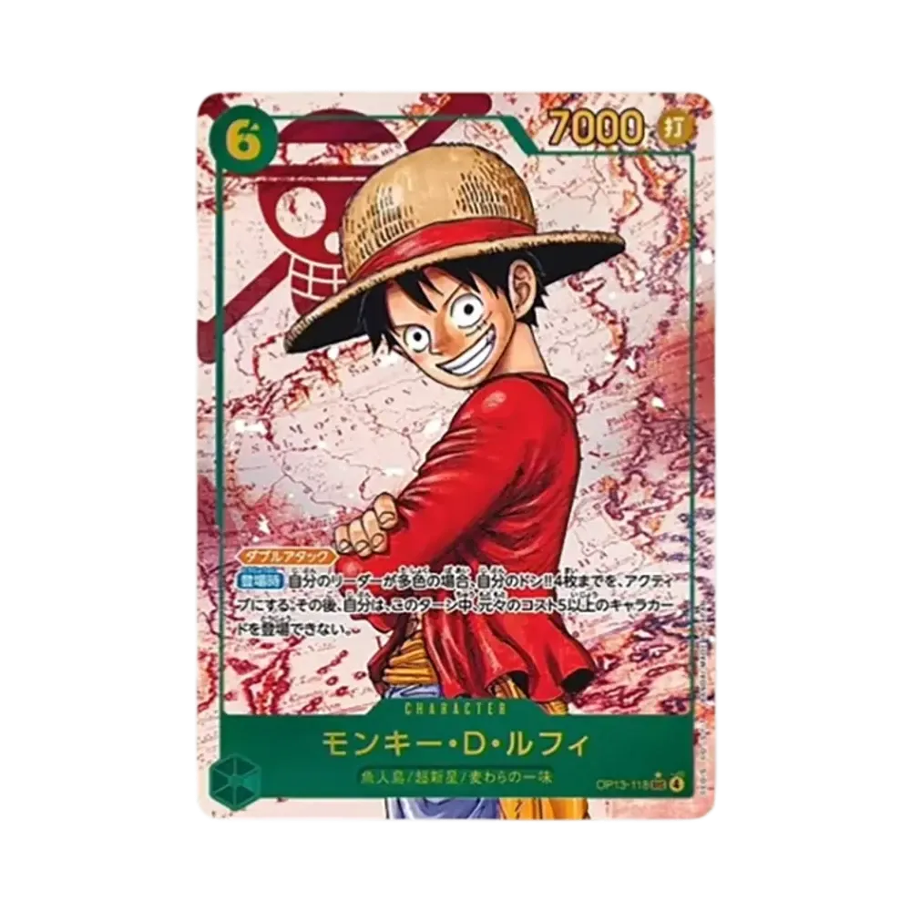 Monkey.D.Luffy SEC-P [OP13-118](Booster Pack "CARRYING ON HIS WILL")