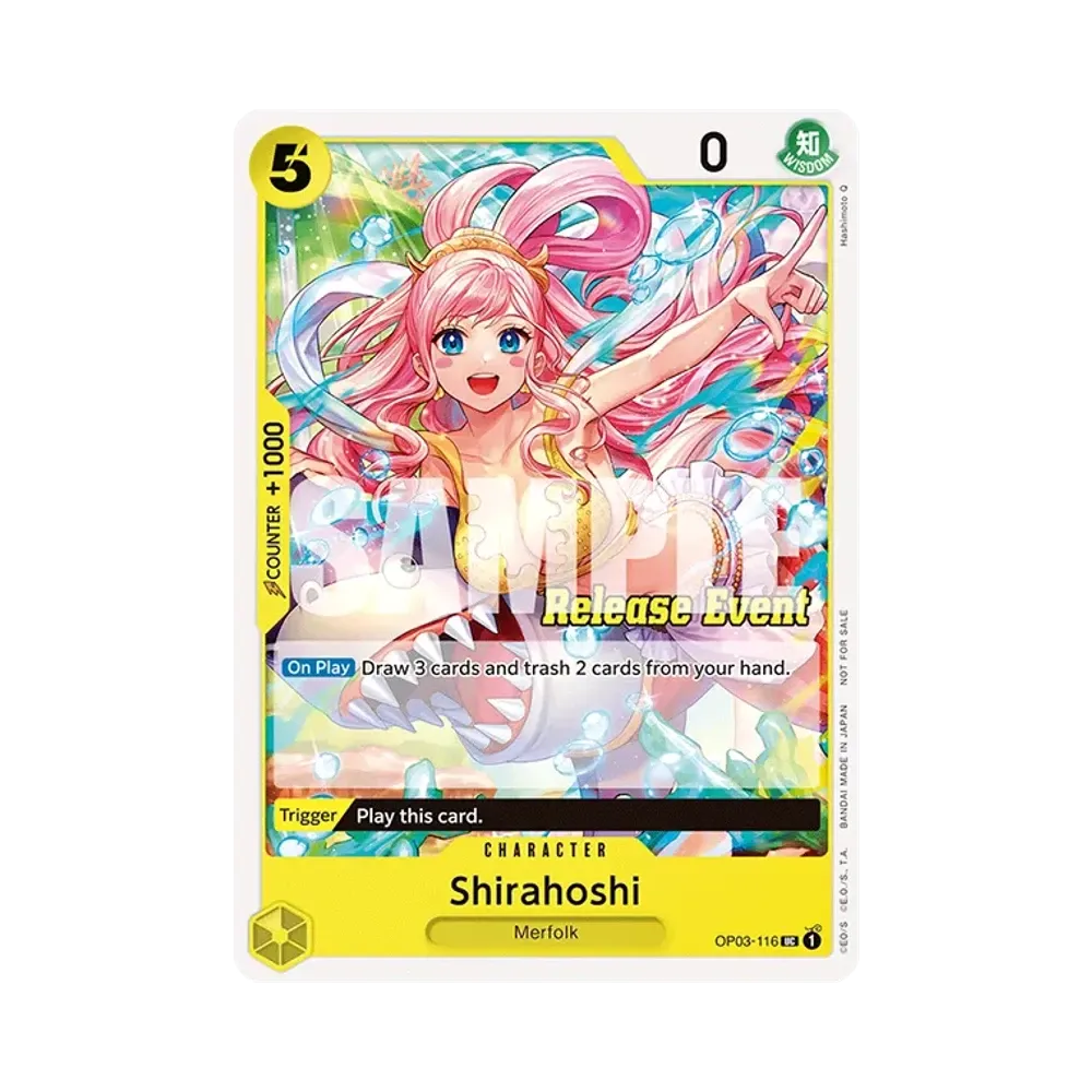 Shirahoshi UC [OP03-116] [EN](Promotional Card "ST-15~ST-20 Release Event Pack")