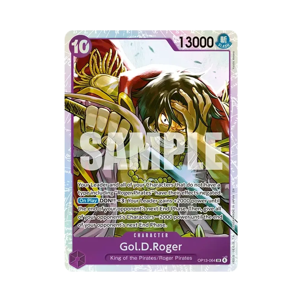 Gol.D.Roger SR [OP13-064] [EN](Booster Pack "CARRYING ON HIS WILL")