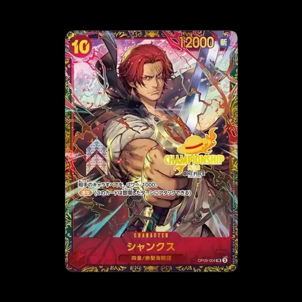 Shanks SR : final tournament Best 32 [OP09-004](Promotional Card "Championship 2025")