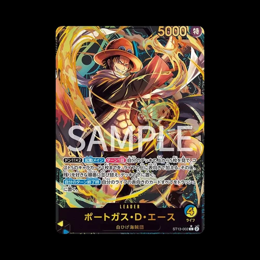 Portgas.D.Ace L-P [ST13-002](Premium Card Collection "Leader Collection")