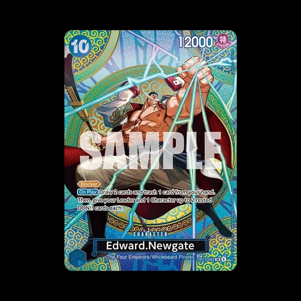Edward.Newgate SR-SPC [OP13-042][EN](Booster Pack "ADVENTURE ON KAMI’S ISLAND")
