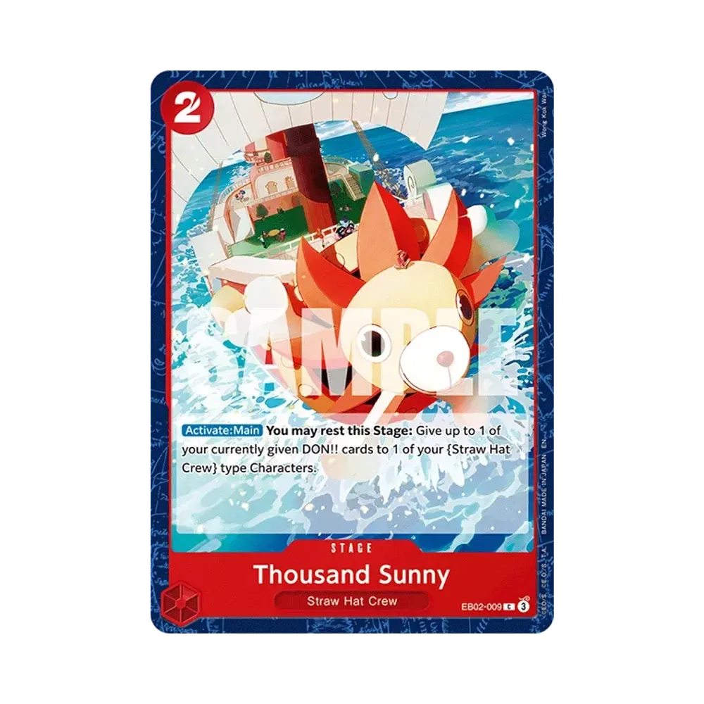 Thousand Sunny C [EB02-009] [EN](Extra Booster "Anime 25th Collection")