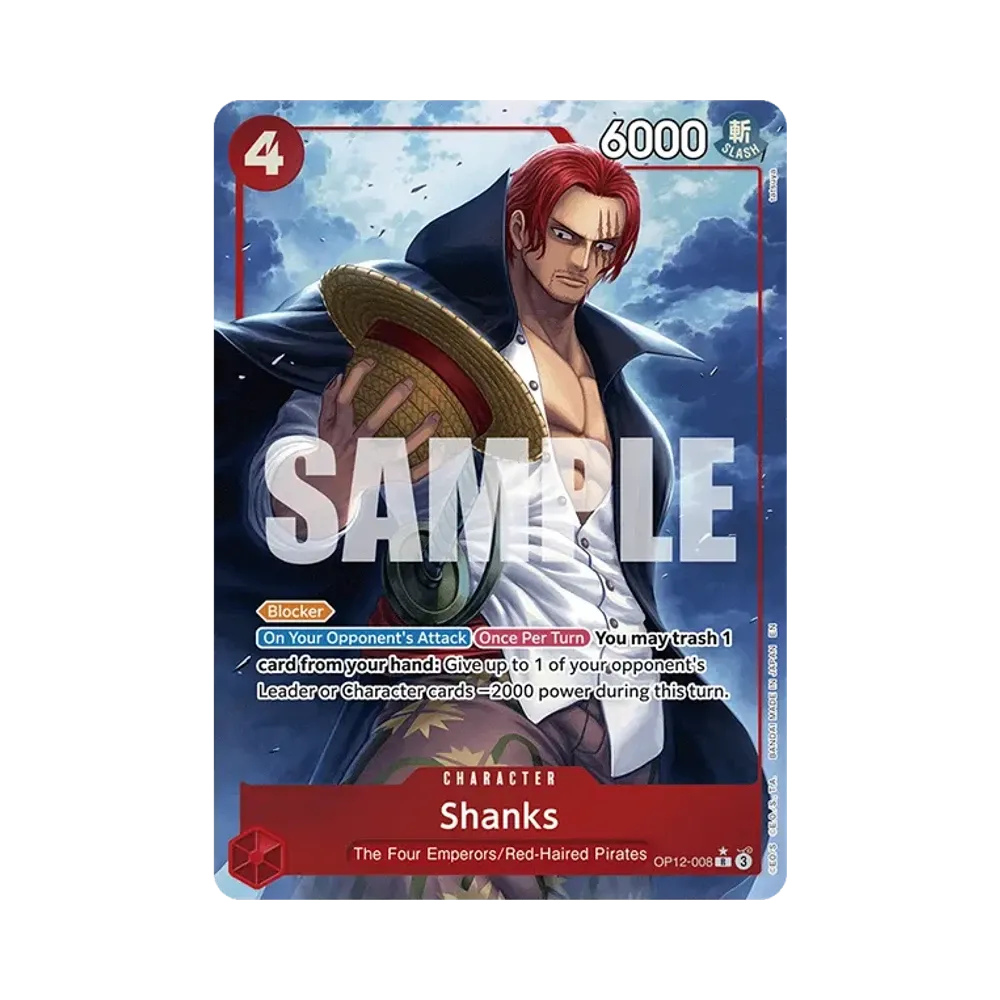 Shanks R-P [OP12-008] [EN](Booster Pack "LEGACY OF THE MASTER")