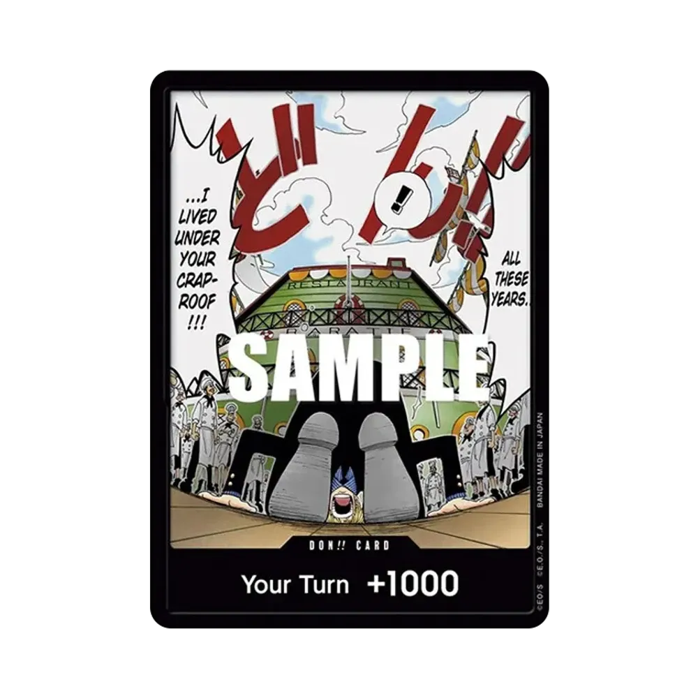 DON!! Card : Sanji [EN](Booster Pack "Pillars Of Strength")