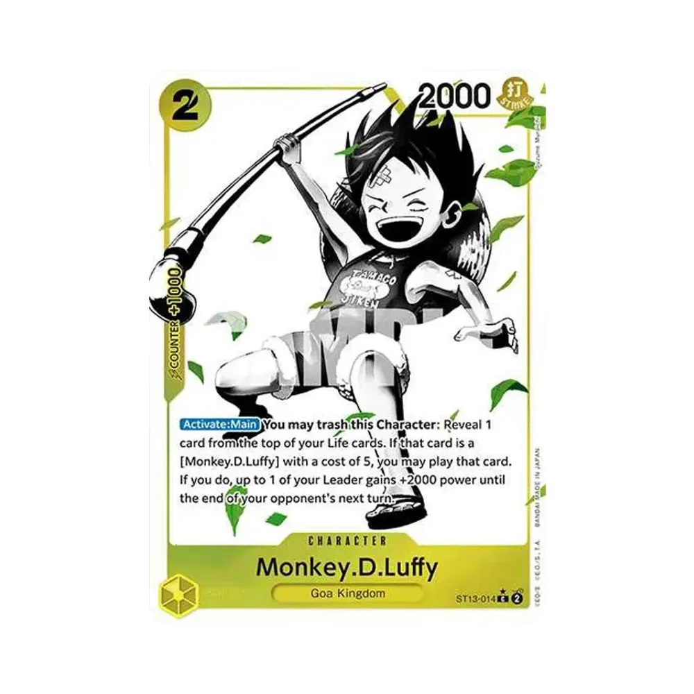 Monkey.D.Luffy C-P [ST13-014] [EN](Ultra DecK "The Three Brothers")