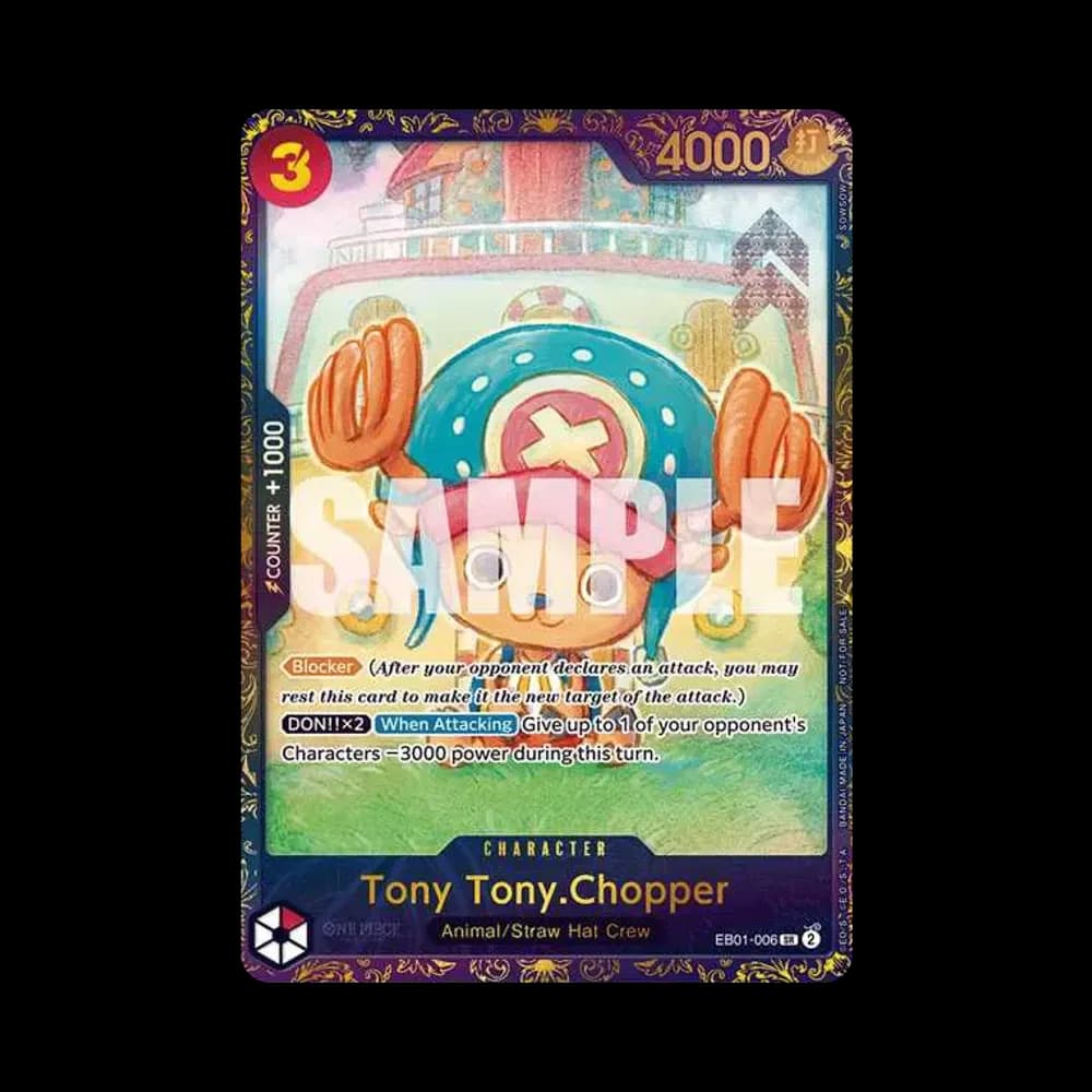 Tony Tony.Chopper SR [EB01-006] [EN](Promotional Card "Treasure Cup TOP 64")