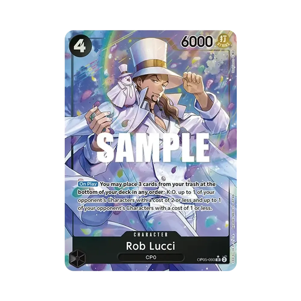 Rob Lucci SR-P [OP05-093] [EN](Booster Pack "Awakening Of The New Era")