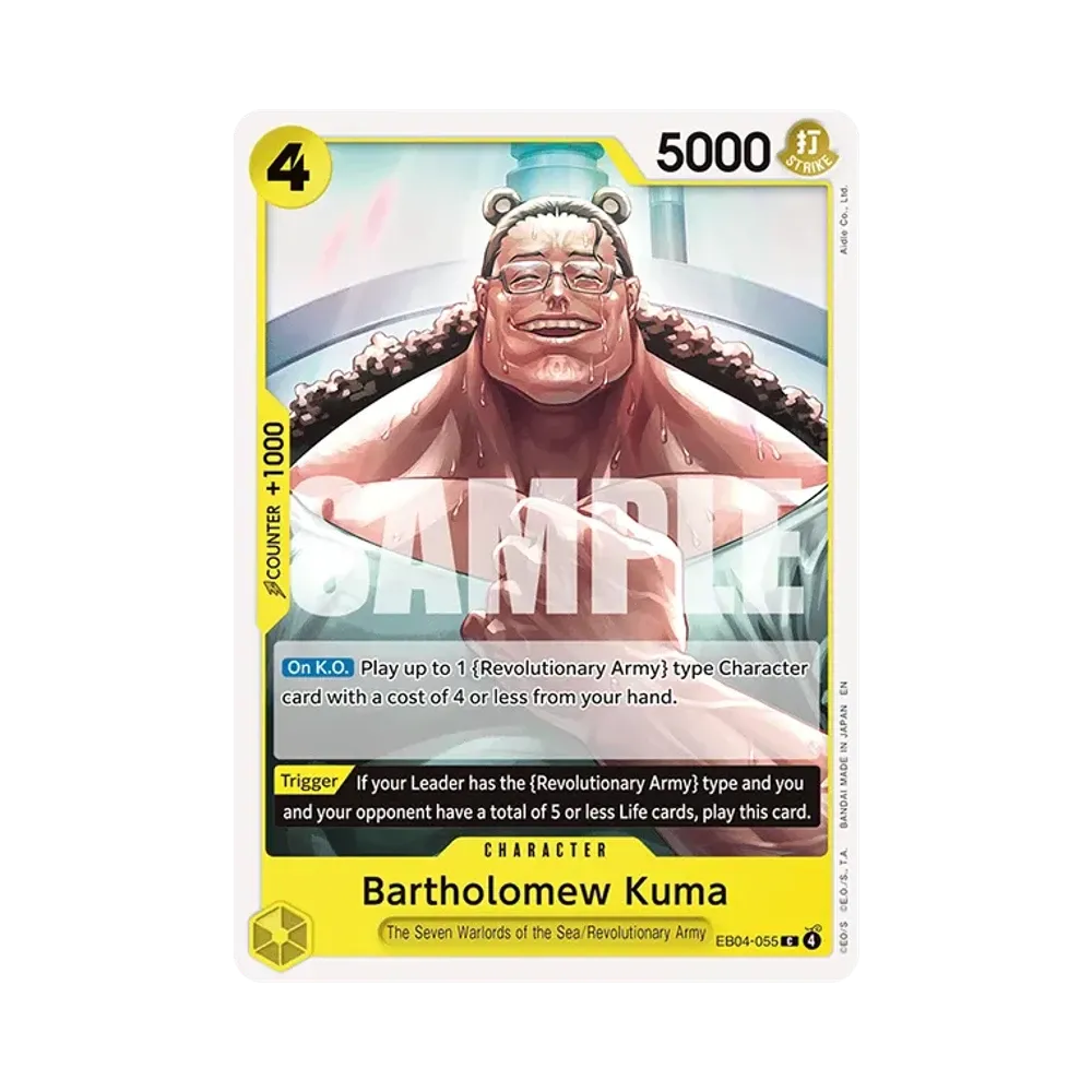 Bartholomew Kuma C [EB04-055][EN](Booster Pack "ADVENTURE ON KAMI’S ISLAND")