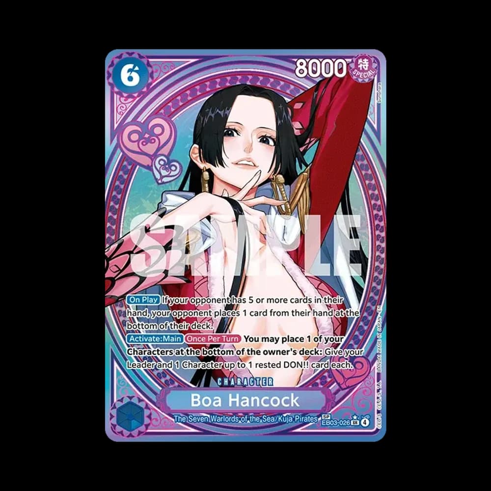 Boa Hancock SR-SPC [EB03-026][EN] (Extra Booster "HEROINES EDITION")