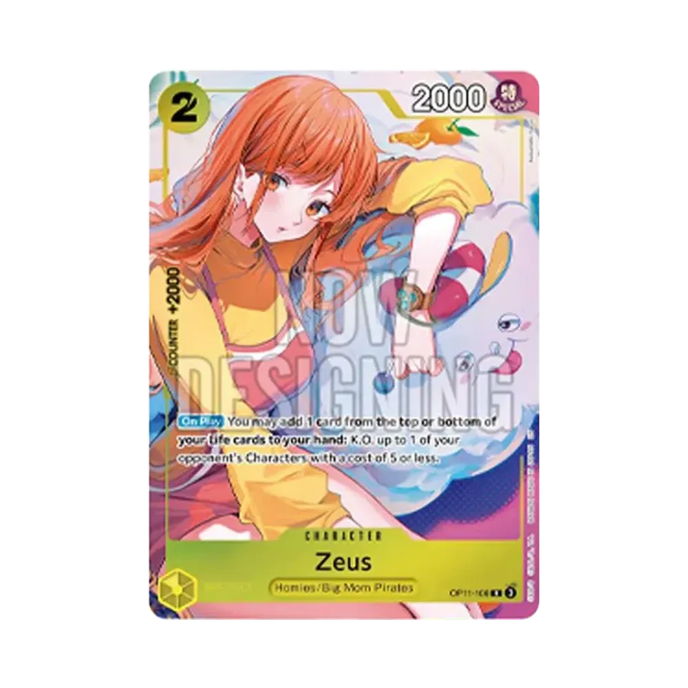 Zeus R [OP11-106] [EN](Promotional Card "Official Playmat Bandai Card Games Fest 24-25 Edition")
