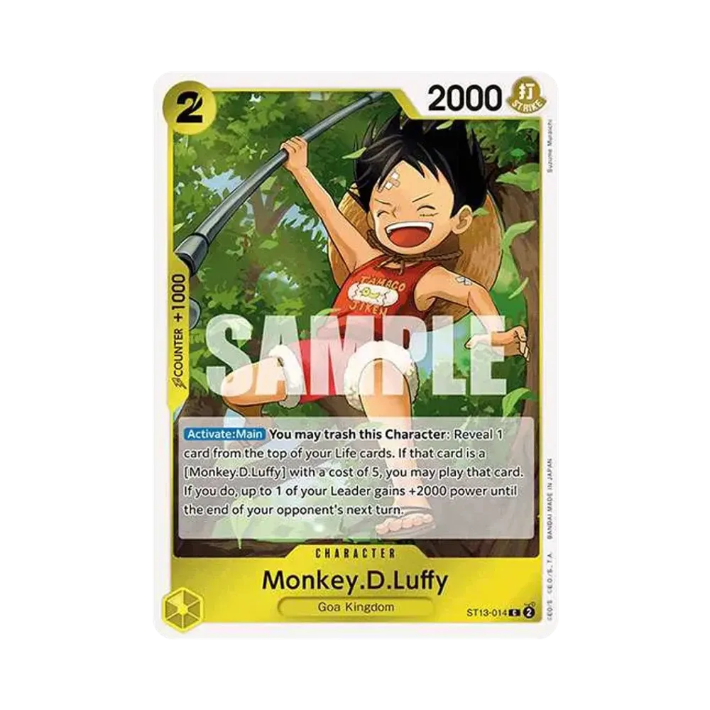Monkey.D.Luffy C [ST13-014] [EN](Ultra DecK "The Three Brothers")