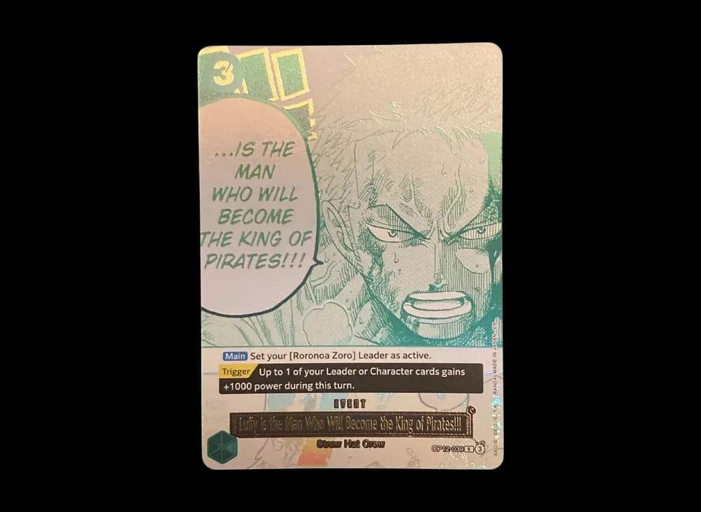 Luffy Is the Man Who Will Become the King of Pirates!!! R [OP12-039][EN](ANNIVERSARY SET "Japanese 3rd ANNIVERSARY SET English Ver.")