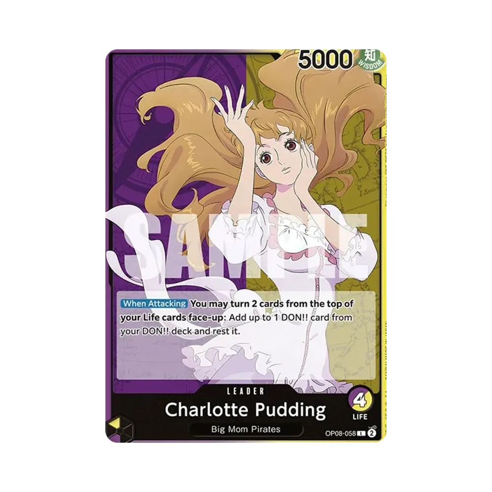 Charlotte Pudding L [OP08-058] [EN](Booster Pack "Two Legends")