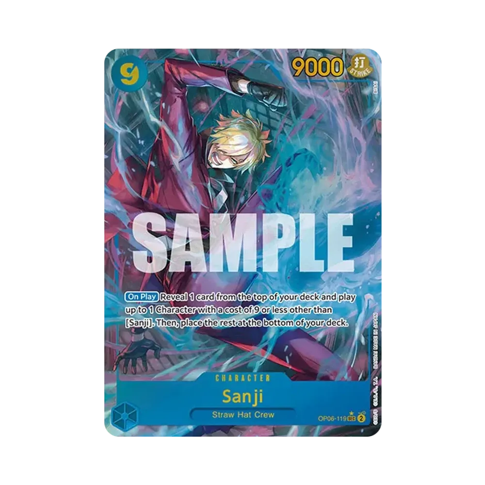 Sanji SEC-P [OP06-119] [EN](Booster Pack "Wings Of The Captain")