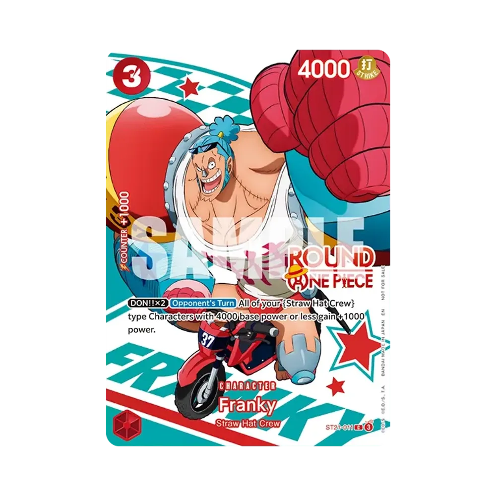Franky C [ST21-011][EN](Promotional Card "ROUND1 Promotion Pack")