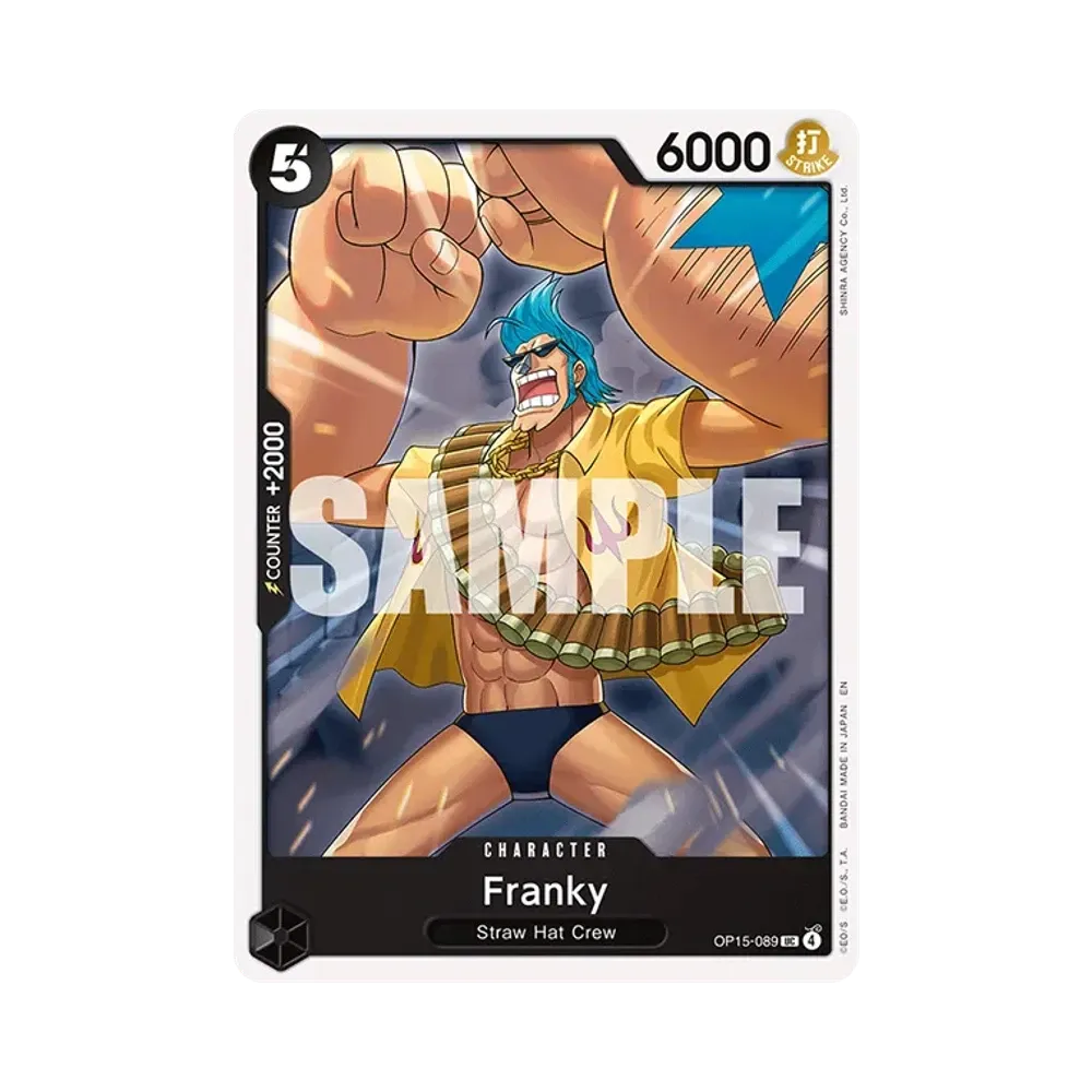 Franky UC [OP15-089][EN](Booster Pack "ADVENTURE ON KAMI’S ISLAND")