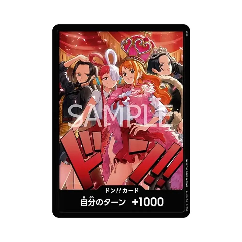 DON!! Card : Robin & Uta & Nami & Hancock [Opened](Extra Booster "Heroines Edition Special Set")