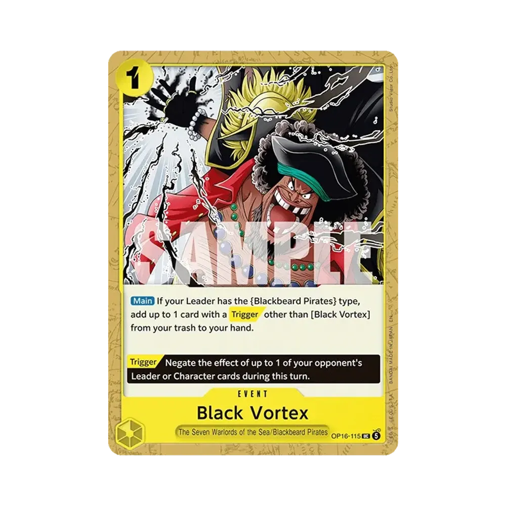Black Vortex UC [OP16-115][EN](Booster Pack "THE TIME OF BATTLE")