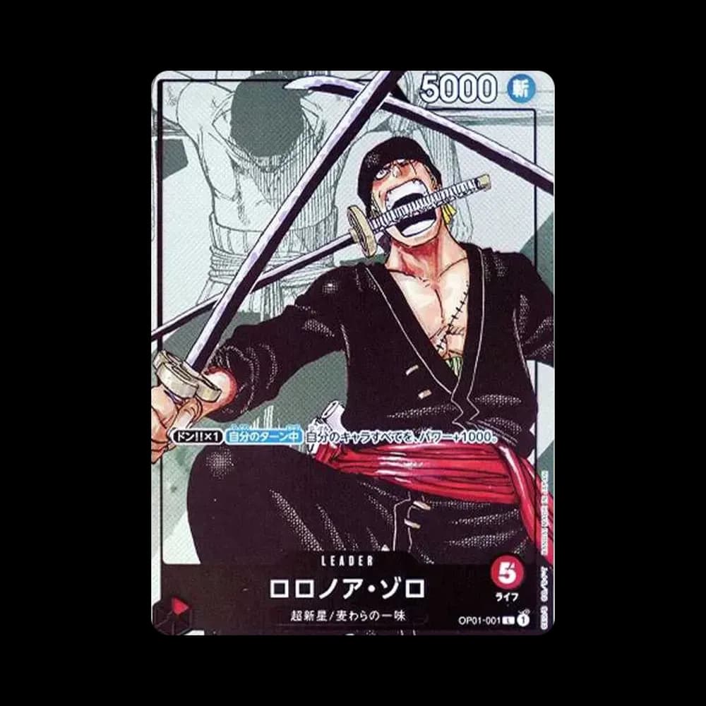 Roronoa Zoro L Parallel [OP01-001] (Premium Card Collection 25th Anniversary Edition)