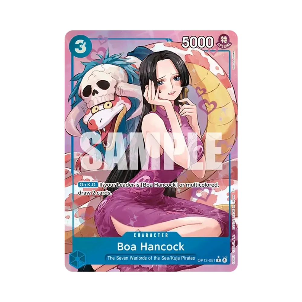 Boa Hancock R-P [OP13-051] [EN](Booster Pack "CARRYING ON HIS WILL")