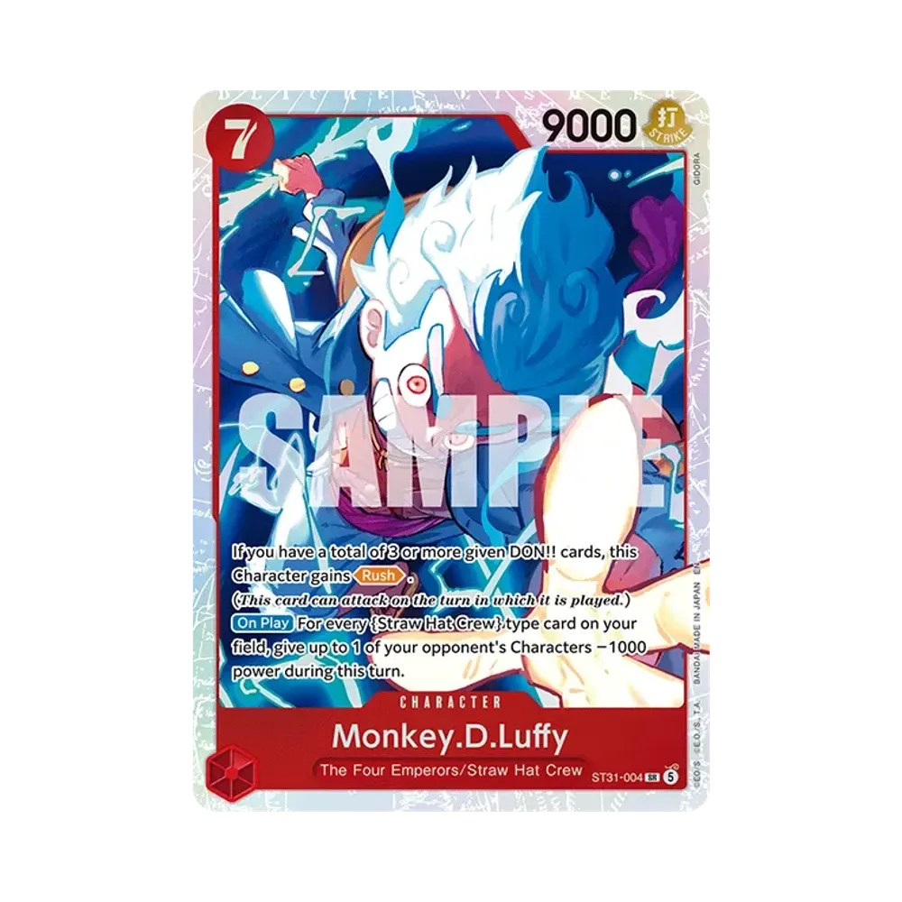 Monkey.D.Luffy SR [ST31-004][EN](Start Deck "RED Monkey.D.Luffy")