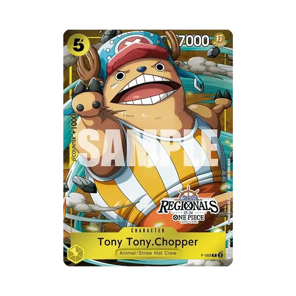 Tony Tony.Chopper P [P-089] [EN](Promotional Card "Online Regional Participation Pack 2025 Vol.2")