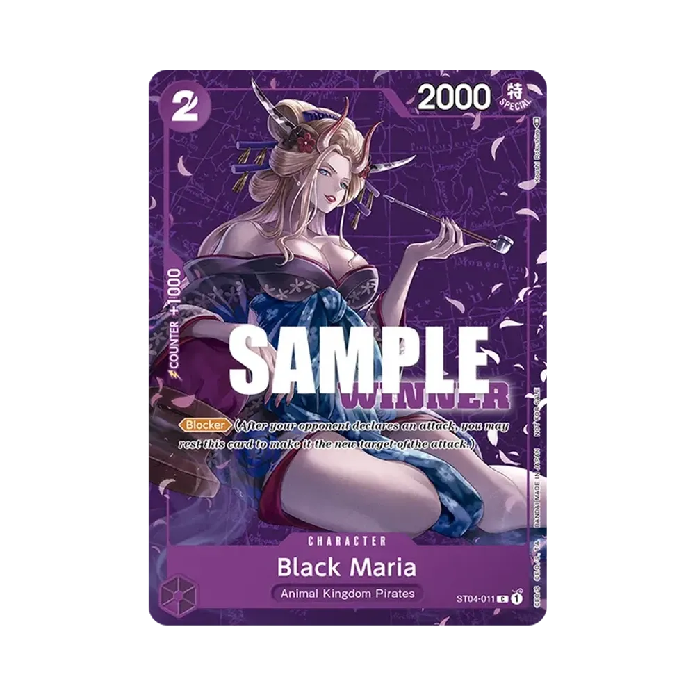 Black Maria : Winner C [ST04-011] [EN](Promotional Card "Tournament Pack Vol.2 -Winner-")