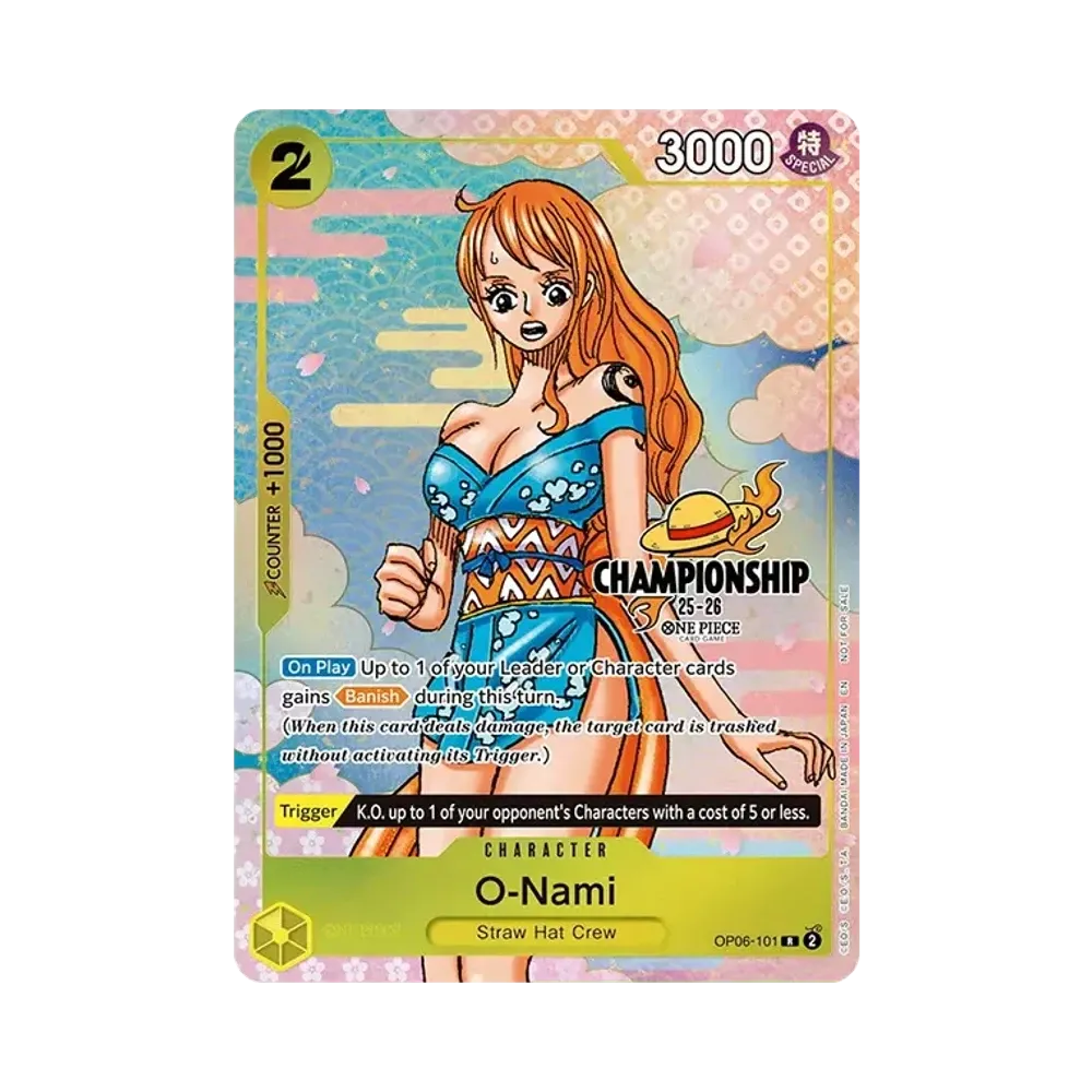 O-Nami R [OP06-101][EN](Promotional Card "CS 25-26 Event Pack Finalist Ver.")