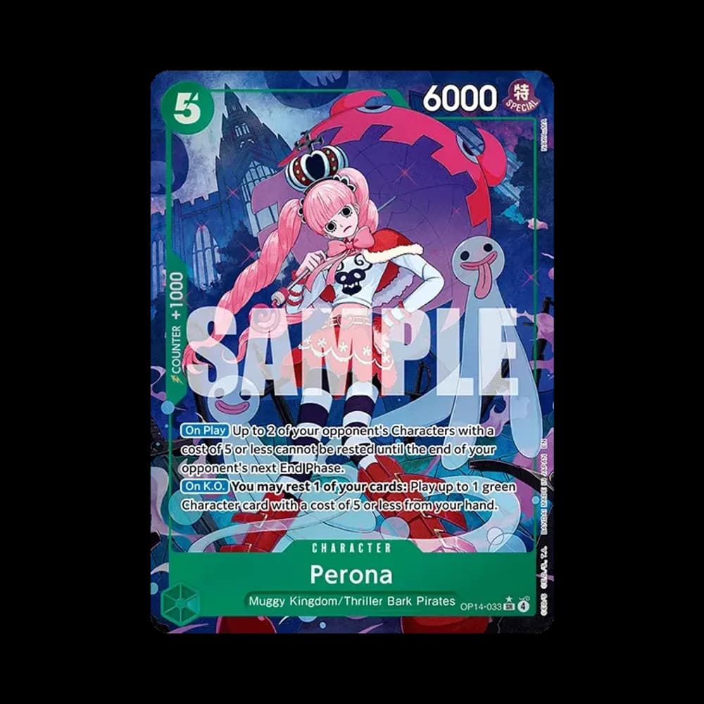 Perona SR-P [OP14-033] [EN] (Booster Pack "THE AZURE SEA'S SEVEN")