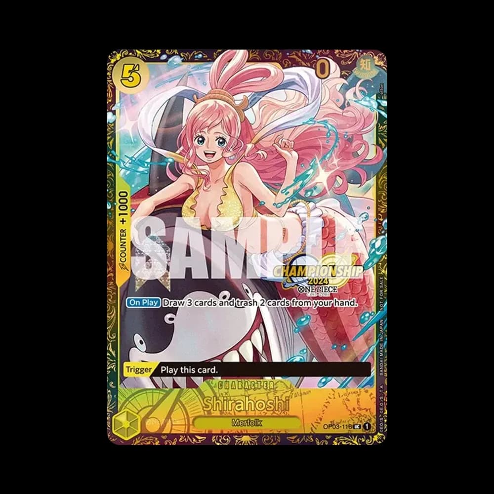 Shirahoshi UC [OP03-116] [EN](Promotional Card "Championship 2024 Offline Regional Top 64")