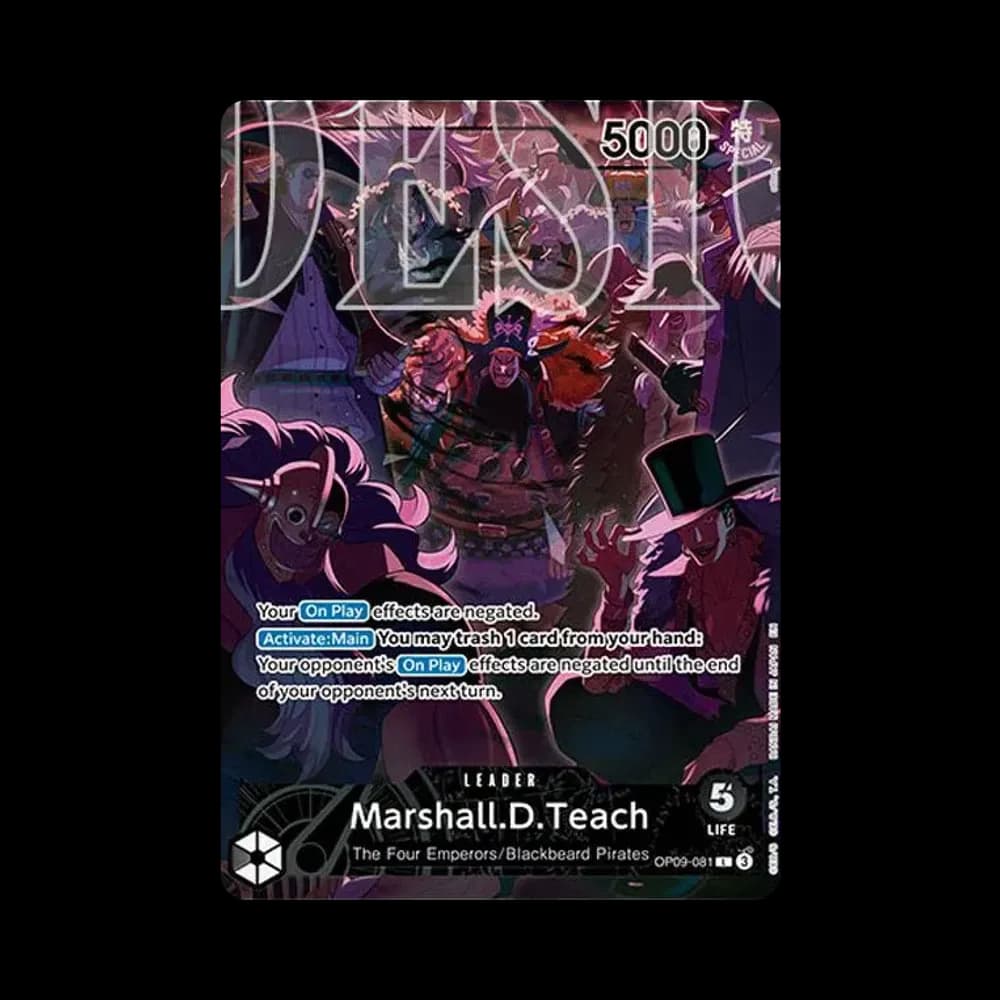 Marshall.D.Teach L [OP09-081] [EN](ANNIVERSARY SET "English 2nd ANNIVERSARY SET English Ver.")