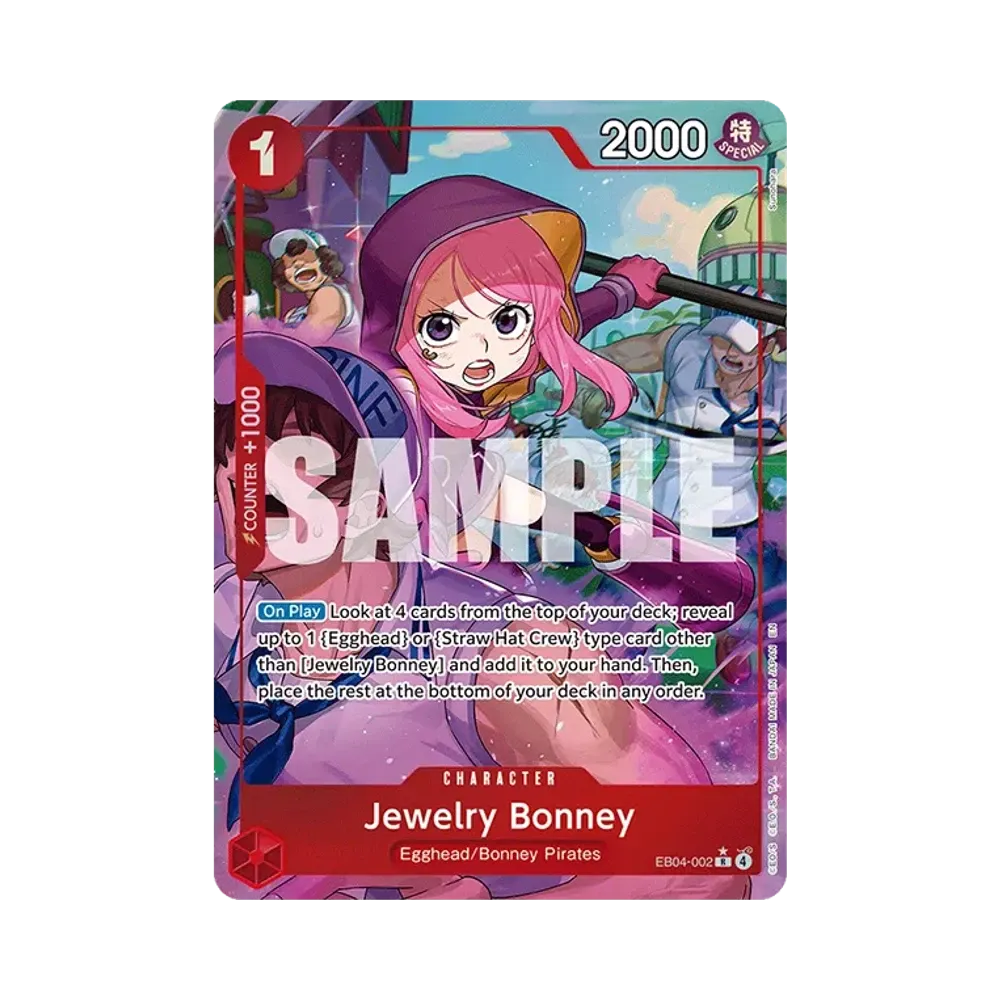Jewelry Bonney R-P [EB04-002][EN](Booster Pack "ADVENTURE ON KAMI’S ISLAND")