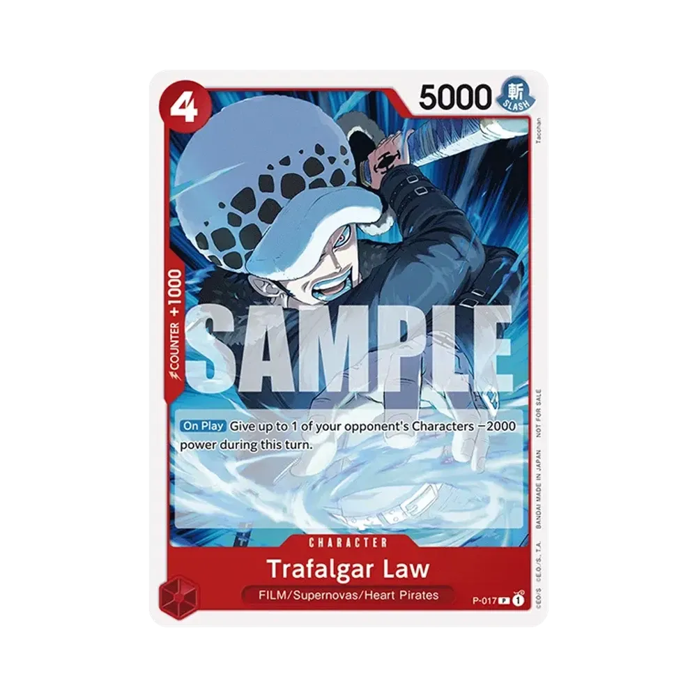 Trafalgar Law P [P-017] [EN](Promotional Card "Tournament Pack Vol.7")