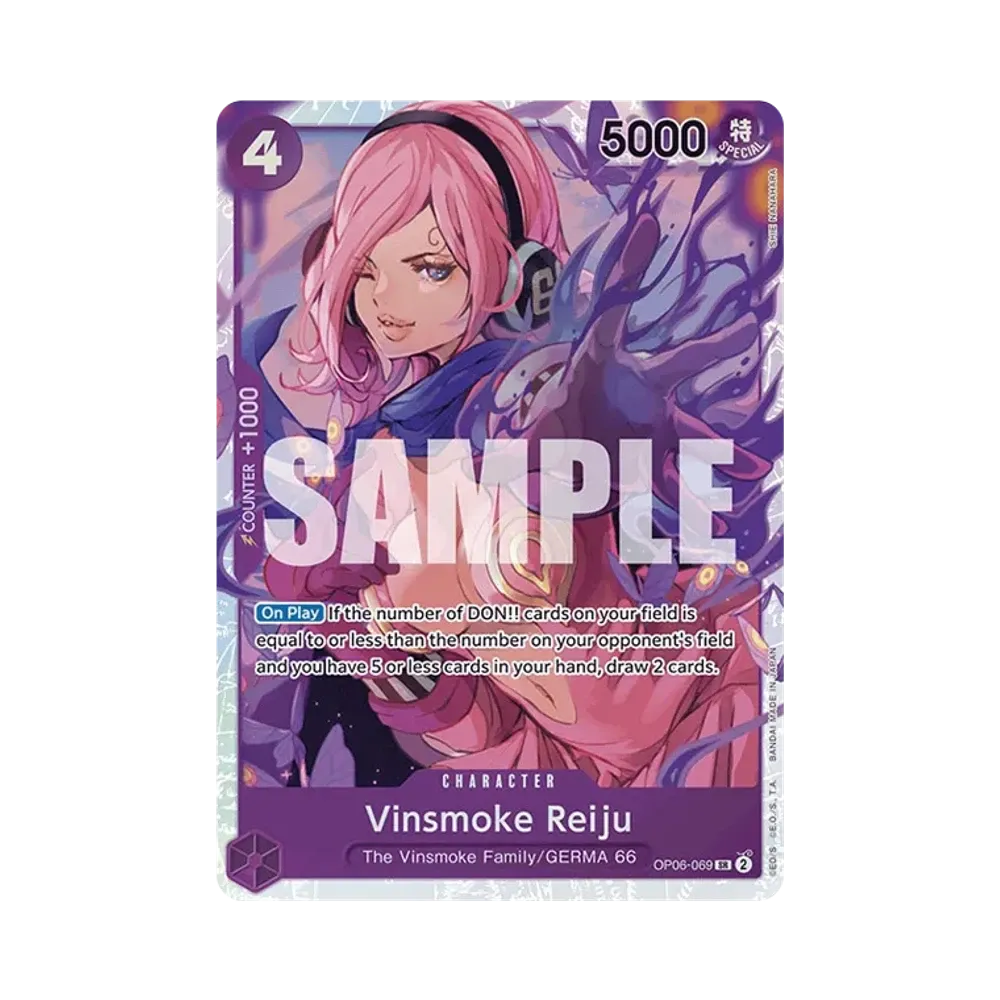 Vinsmoke Reiju SR [OP06-069] [EN](Premium Booster "ONE PIECE CARD THE BEST")