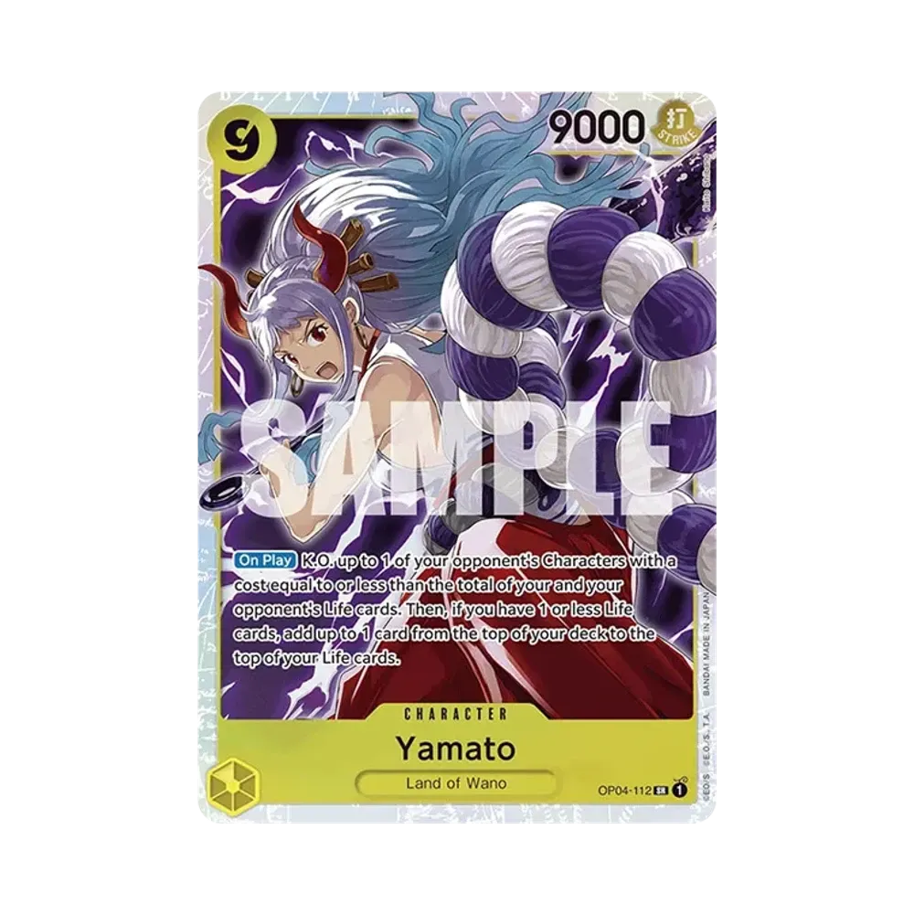 Yamato SR [OP04-112] [EN](Premium Booster "ONE PIECE CARD THE BEST")