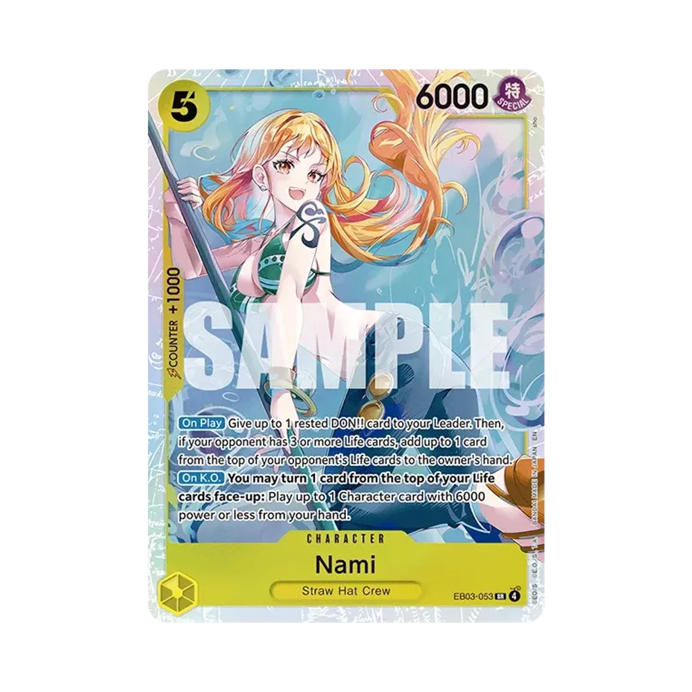 Nami SR [EB03-053][EN] (Extra Booster "HEROINES EDITION")