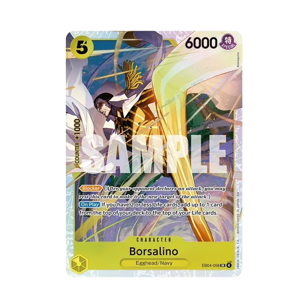 Borsalino SR [EB04-058][EN](Booster Pack "ADVENTURE ON KAMI’S ISLAND")