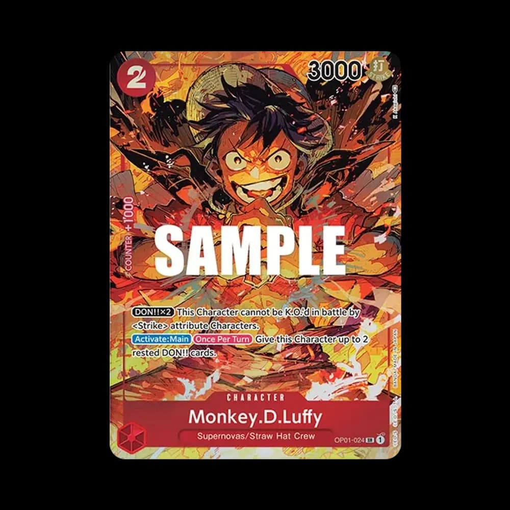 Monkey.D.Luffy SR-P [OP01-024] [EN](Booster Pack "ROMANCE DAWN")