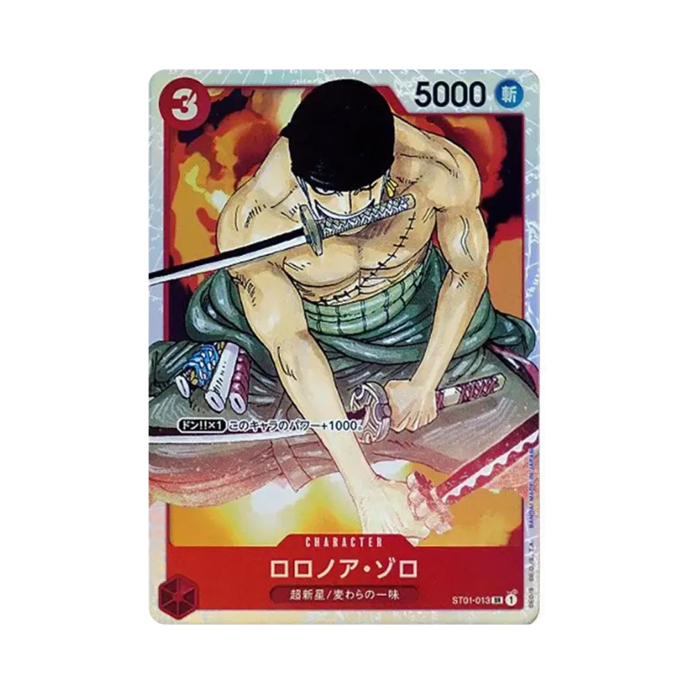 Roronoa Zoro SR [ST01-013] (Start Deck Straw Hat Pirates)