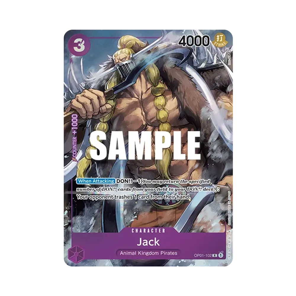 Jack R-P [OP01-102] [EN](Booster Pack "ROMANCE DAWN")