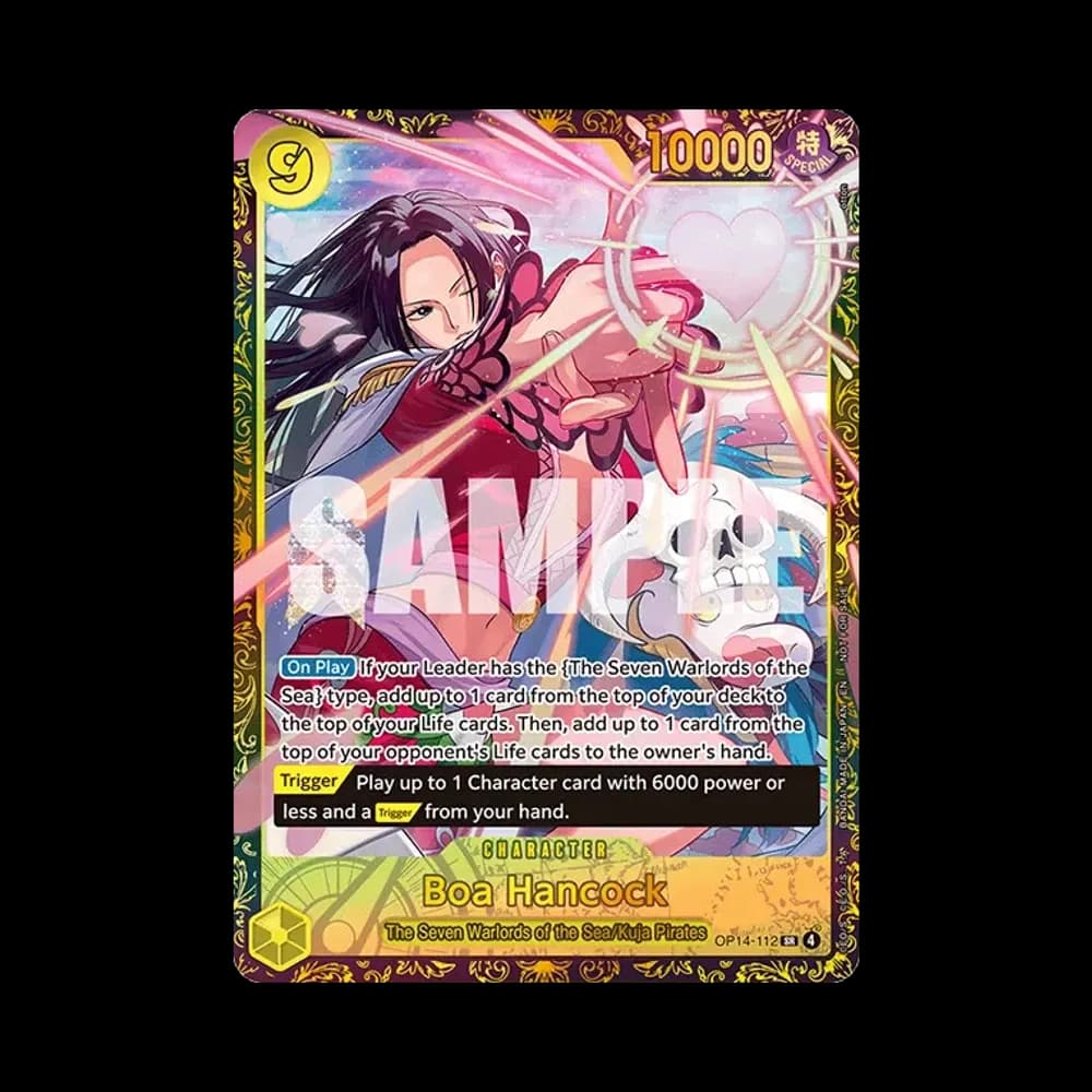 Boa Hancock SR :TOP 64 [OP14-112][EN] (Promotional Card "Championship 26-27 Regionals Season 1")