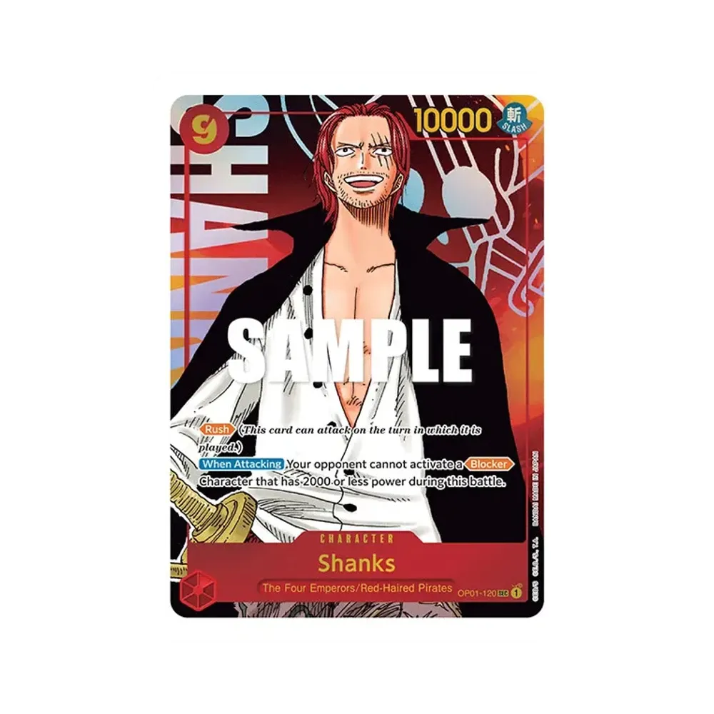 Shanks SEC-P [OP01-120] [EN](Booster Pack "ROMANCE DAWN")