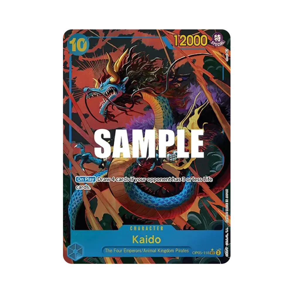 Kaido SEC-P [OP05-118] [EN](Booster Pack "Awakening Of The New Era")