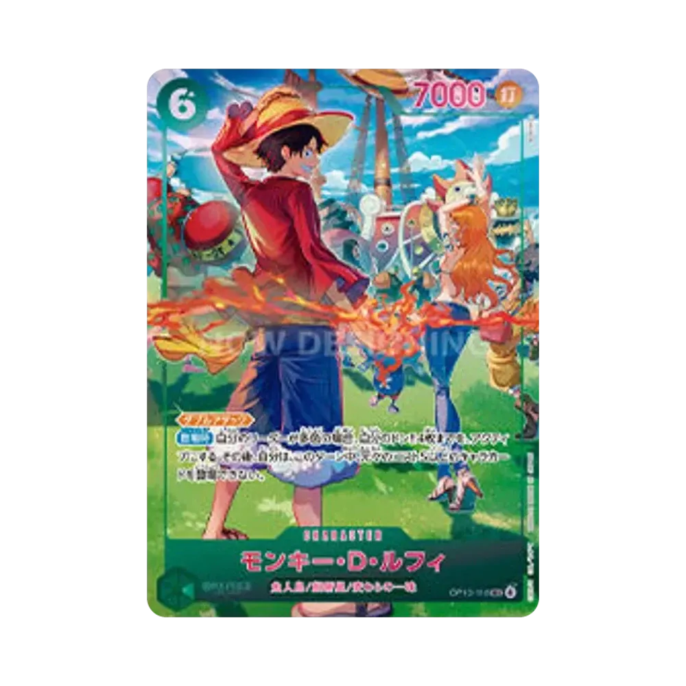 Monkey.D.Luffy SEC [OP13-118](ANNIVERSARY SET "English Version 3rd Anniversary Set")
