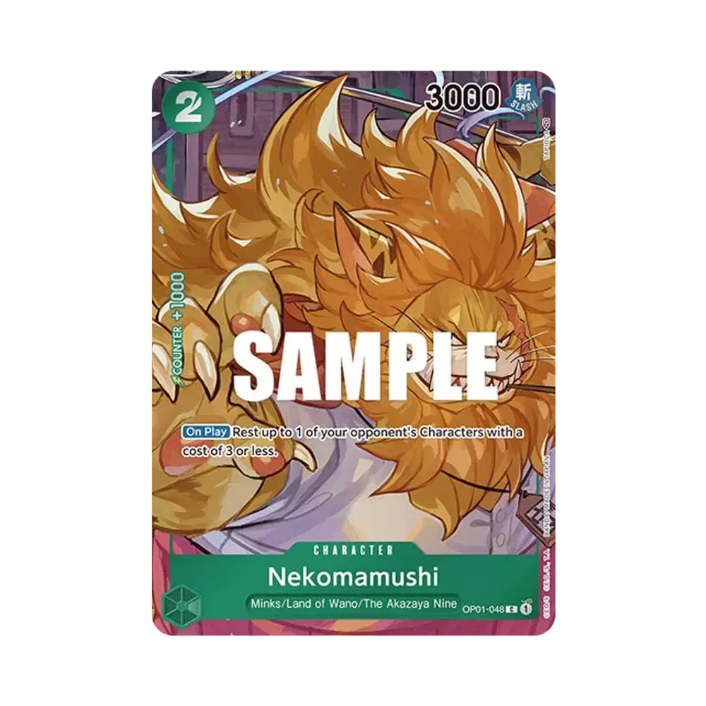 Nekomamushi C-P [OP01-048] [EN](Booster Pack "ROMANCE DAWN")