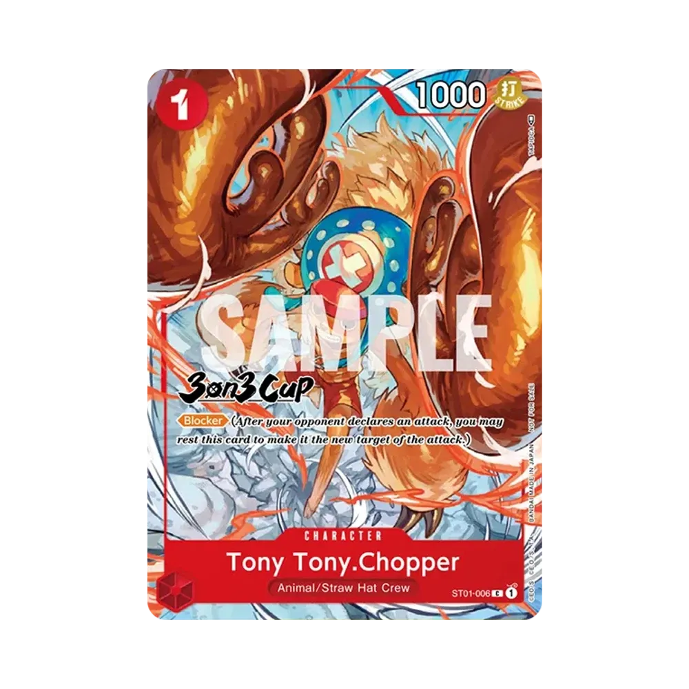 Tony Tony.Chopper C [ST01-006] [EN](Promotional Card "3on3 Cup")