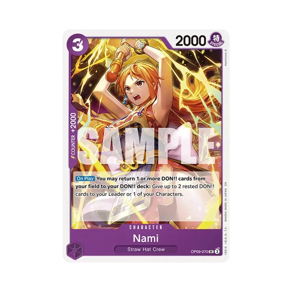 Nami UC [OP09-070] [EN](Start Deck "PURPLE/BLACK Monkey.D.Luffy")